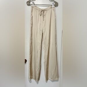 Abercrombie & Fitch Light Tan Drawstring Pants size Small